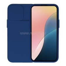 Gigapack Szilikon telefonvédő (matt, mikrofiber plüss belső, kameravédő) SÖTÉTKÉK (GP-130603) tok és táska