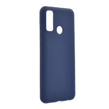 Gigapack Szilikon telefonvédő (matt, mikrofiber plüss karcolásmentesítő belső, prémium) SÖTÉTKÉK tok és táska