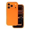 Gigapack Szilikon telefonvédő mikrofiber plüss belső matt prémium Samsung A36 5G narancssárga GP-191438