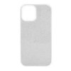 Gigapack Szilikon telefonvédő (műanyag belső, csillogó hátlap) EZÜST (GP-129744)