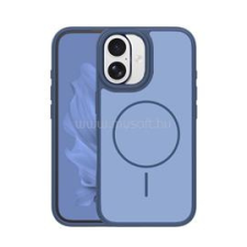 Gigapack Szilikon telefonvédő (műanyag hátlap, ütésállóság, légpárnás sarok, kameravédő, MagSafe) SÖTÉTKÉK (GP-181564) tok és táska