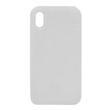 Gigapack Szilikon telefonvédő (plüss bevonat) FEHÉR Apple iPhone XS Max 6.5 tok és táska