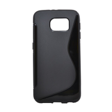 Gigapack Szilikon telefonvédő (S-line) FEKETE [Samsung Galaxy S6 (SM-G920)] (5996457526055) tok és táska