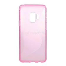 Gigapack Szilikon telefonvédő (S-line, karbon minta) RÓZSASZÍN (GP-75577) tok és táska