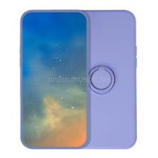 Gigapack Szilikon telefonvédő (tartógyűrű, mikrofiber plüss belső, mágneses, kameravédő) LILA (GP-172536) tok és táska