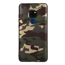 Gigapack Szilikon telefonvédő (terep minta) SÖTÉTZÖLD tok és táska
