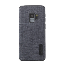 Gigapack Szilikon telefonvédő (textil bevonat) SZÜRKE [Samsung Galaxy S9 (SM-G960)] (5996457781744) mobiltelefon kellék