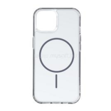 Gigapack Szilikon telefonvédő (ultravékony, műanyag hátlap, MagSafe, légpárnás sarok) SÖTÉTSZÜRKE (GP-171584) tok és táska