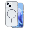 Gigapack Szilikon telefonvédő (ultravékony, műanyag hátlap, MagSafe, légpárnás sarok) SÖTÉTSZÜRKE Samsung Galaxy S25 Ultra (SM-S938)