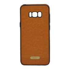 Gigapack Szilikon telefonvédő (ultravékony, ütésállóság, bőr hatású) BARNA tok és táska