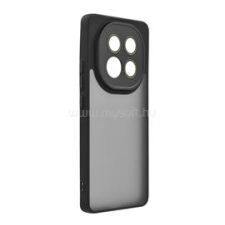 Gigapack Szilikon telefonvédő (ütésállóság, akril hátlap, kameravédő) FEKETE (GP-167708) tok és táska