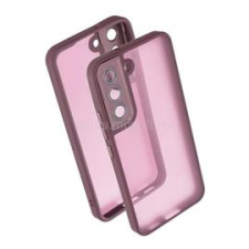 Gigapack Szilikon telefonvédő (ütésállóság, akril hátlap, kameravédő) LILA (GP-153400) tok és táska