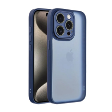Gigapack Szilikon telefonvédő (ütésállóság, akril hátlap, kameravédő) SÖTÉTKÉK Apple iPhone 16 Pro Max tok és táska