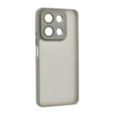 Gigapack Szilikon telefonvédő (ütésállóság, akril hátlap, kameravédő) VILÁGOSSZÜRKE (GP-154193) tok és táska