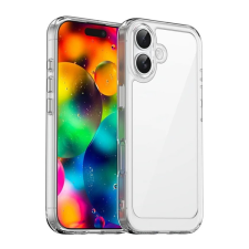 Gigapack Szilikon telefonvédő (ütésállóság, átlátszó hátlap) ÁTLÁTSZÓ Apple iPhone 17 tok és táska