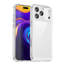 Gigapack Szilikon telefonvédő (ütésállóság, átlátszó hátlap) ÁTLÁTSZÓ Apple iPhone 17 Pro Max tok és táska