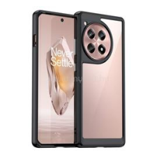 Gigapack Szilikon telefonvédő (ütésállóság, átlátszó hátlap) FEKETE (GP-154173) tok és táska