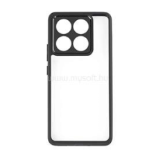 Gigapack Szilikon telefonvédő (ütésállóság, átlátszó hátlap) FEKETE (GP-163291) tok és táska