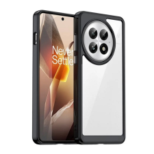 Gigapack Szilikon telefonvédő (ütésállóság, átlátszó hátlap) FEKETE OnePlus 13 5G tok és táska
