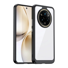 Gigapack Szilikon telefonvédő (ütésállóság, átlátszó hátlap) FEKETE Realme 14 Pro Plus tok és táska