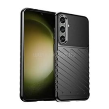 Gigapack Szilikon telefonvédő (ütésállóság, csíkos, dombor minta) FEKETE (GP-150928) tok és táska