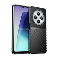 Gigapack Szilikon telefonvédő (ütésállóság, csíkos, dombor minta) FEKETE (GP-163293) tok és táska
