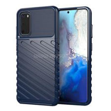 Gigapack Szilikon telefonvédő (ütésállóság, csíkos, dombor minta) SÖTÉTKÉK (GP-92962) tok és táska