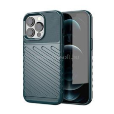 Gigapack Szilikon telefonvédő (ütésállóság, csíkos, dombor minta) SÖTÉTZÖLD (GP-110749) tok és táska