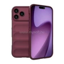 Gigapack Szilikon telefonvédő (ütésállóság, kameravédő, 3D) BORDÓ (GP-173631) tok és táska