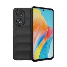 Gigapack Szilikon telefonvédő (ütésállóság, kameravédő, 3D) FEKETE tok és táska