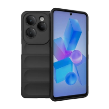 Gigapack Szilikon telefonvédő (ütésállóság, kameravédő, 3D) FEKETE Infinix Hot 40 Pro tok és táska