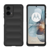 Gigapack Szilikon telefonvédő (ütésállóság, kameravédő, 3D) FEKETE Motorola Moto G24 Power (XT2425)
