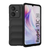 Gigapack Szilikon telefonvédő (ütésállóság, kameravédő, 3D) FEKETE Xiaomi Redmi 13C 5G "Gigapack csomagolás" (GP-160974) (GP-160974)