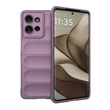 Gigapack Szilikon telefonvédő (ütésállóság, kameravédő, 3D) LILA Motorola Edge 50 5G tok és táska