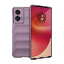 Gigapack Szilikon telefonvédő (ütésállóság, kameravédő, 3D) LILA Motorola Edge 50 Fusion 5G tok és táska