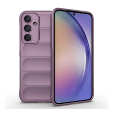 Gigapack Szilikon telefonvédő (ütésállóság, kameravédő, 3D) LILA Samsung Galaxy A55 5G (SM-A556) tok és táska