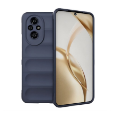Gigapack Szilikon telefonvédő (ütésállóság, kameravédő, 3D) SÖTÉTKÉK Honor 200 tok és táska