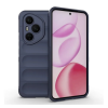 Gigapack Szilikon telefonvédő (ütésállóság, kameravédő, 3D) SÖTÉTKÉK Honor 400 Pro