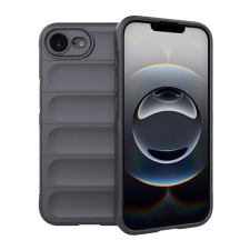 Gigapack Szilikon telefonvédő (ütésállóság, kameravédő, 3D) SÖTÉTSZÜRKE Apple iPhone 16e tok és táska