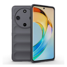 Gigapack Szilikon telefonvédő (ütésállóság, kameravédő, 3D) SÖTÉTSZÜRKE Honor Magic6 Lite 5G tok és táska
