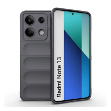 Gigapack Szilikon telefonvédő (ütésállóság, kameravédő, 3D) SÖTÉTSZÜRKE Xiaomi Redmi Note 13 4G tok és táska
