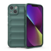 Gigapack Szilikon telefonvédő (ütésállóság, kameravédő, 3D) SÖTÉTZÖLD