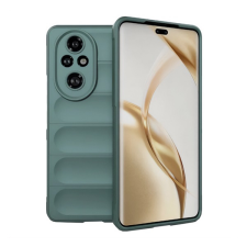 Gigapack Szilikon telefonvédő (ütésállóság, kameravédő, 3D) SÖTÉTZÖLD Honor 200 Pro tok és táska