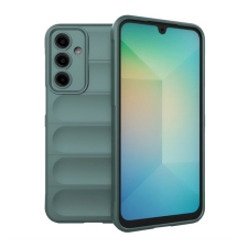 Gigapack Szilikon telefonvédő (ütésállóság, kameravédő, 3D) SÖTÉTZÖLD Samsung Galaxy A56 5G (SM-A566) tok és táska