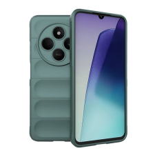 Gigapack Szilikon telefonvédő (ütésállóság, kameravédő, 3D) SÖTÉTZÖLD Xiaomi Redmi 14C 4G tok és táska