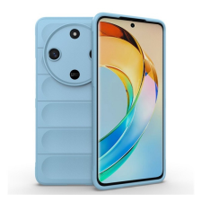 Gigapack Szilikon telefonvédő (ütésállóság, kameravédő, 3D) VILÁGOSKÉK Honor Magic6 Lite 5G tok és táska