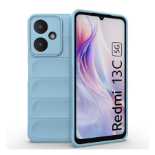 Gigapack Szilikon telefonvédő (ütésállóság, kameravédő, 3D) VILÁGOSKÉK Xiaomi Redmi 13C tok és táska