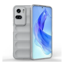 Gigapack Szilikon telefonvédő (ütésállóság, kameravédő, 3D) VILÁGOSSZÜRKE tok és táska