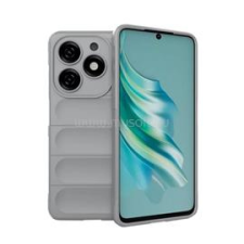 Gigapack Szilikon telefonvédő (ütésállóság, kameravédő, 3D) VILÁGOSSZÜRKE (GP-157797) tok és táska