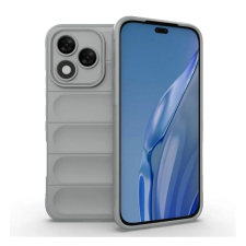 Gigapack Szilikon telefonvédő (ütésállóság, kameravédő, 3D) VILÁGOSSZÜRKE Honor 400 Lite tok és táska